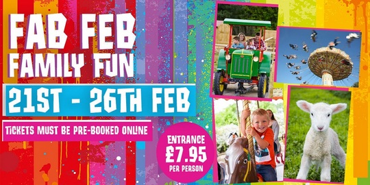 February Half Term 2019 at Lightwater Valley